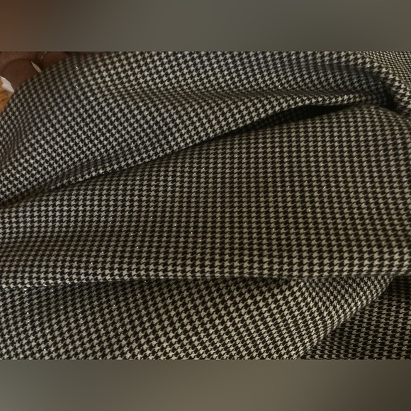 Allen by Allen Schwartz 2 pc suit womens 14 NWT Carmel/brown gold sequence on - Picture 9 of 10